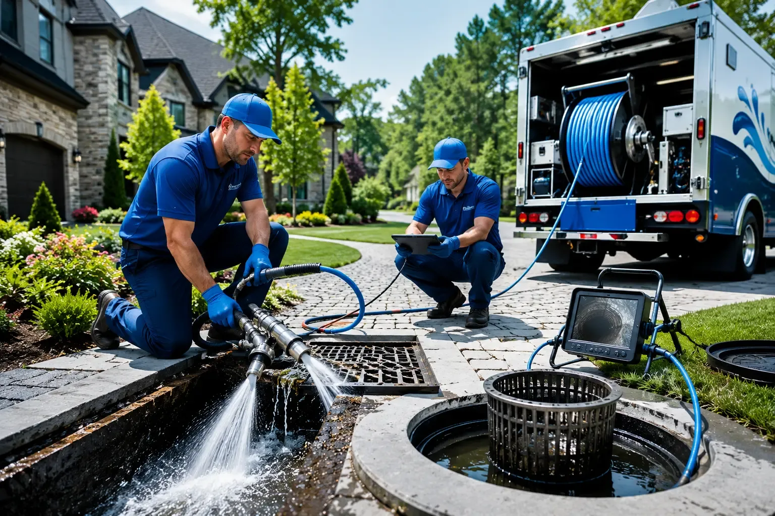 Local outdoor drain cleaning professionals in Lake City, KS